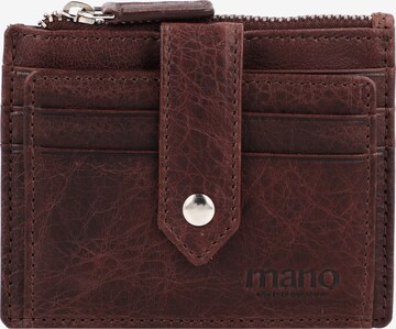 mano Wallet 'Don Pietro' in Brown: front