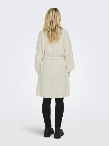 ONLY Gebreid vest 'SELESTA' in Beige