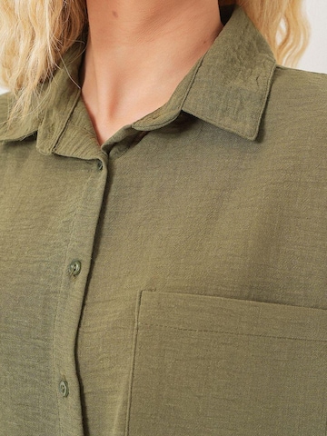 Chemisier Bigdart en vert