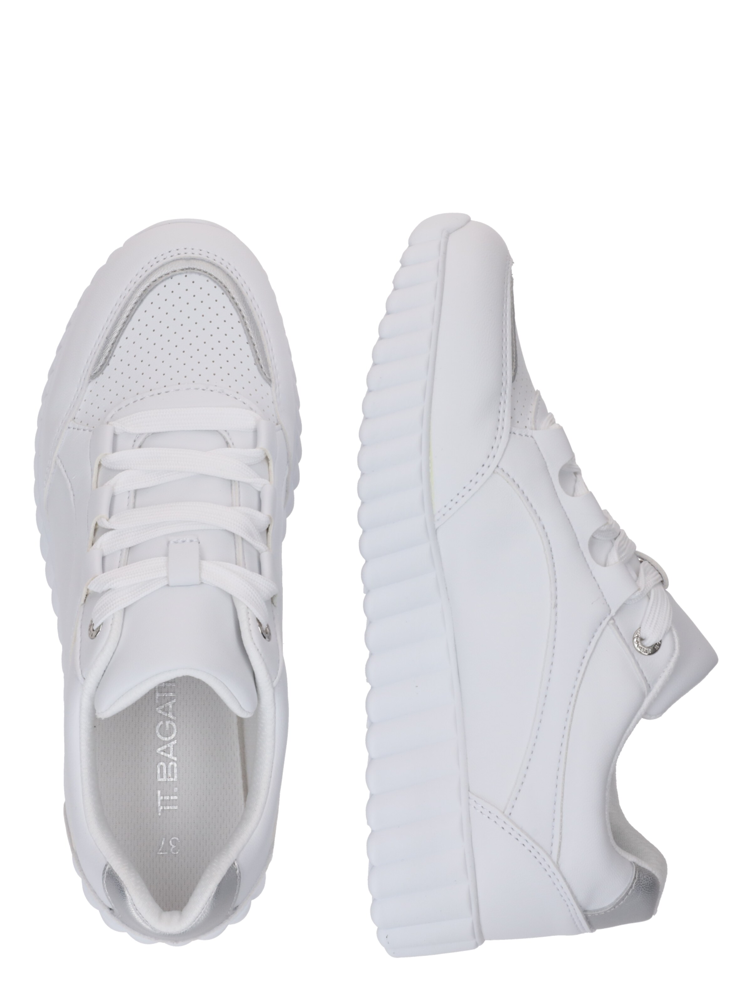 Baskets basses TT. BAGATT en blanc