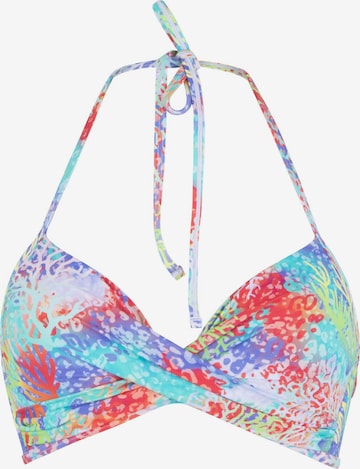 Triangolo Top per bikini di LingaDore in arancione: frontale