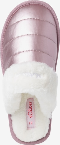 s.Oliver Slippers in Pink