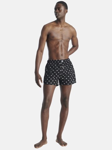 ADIDAS ORIGINALS Boxer shorts 'Comfort Cotton Woven' in Black: front