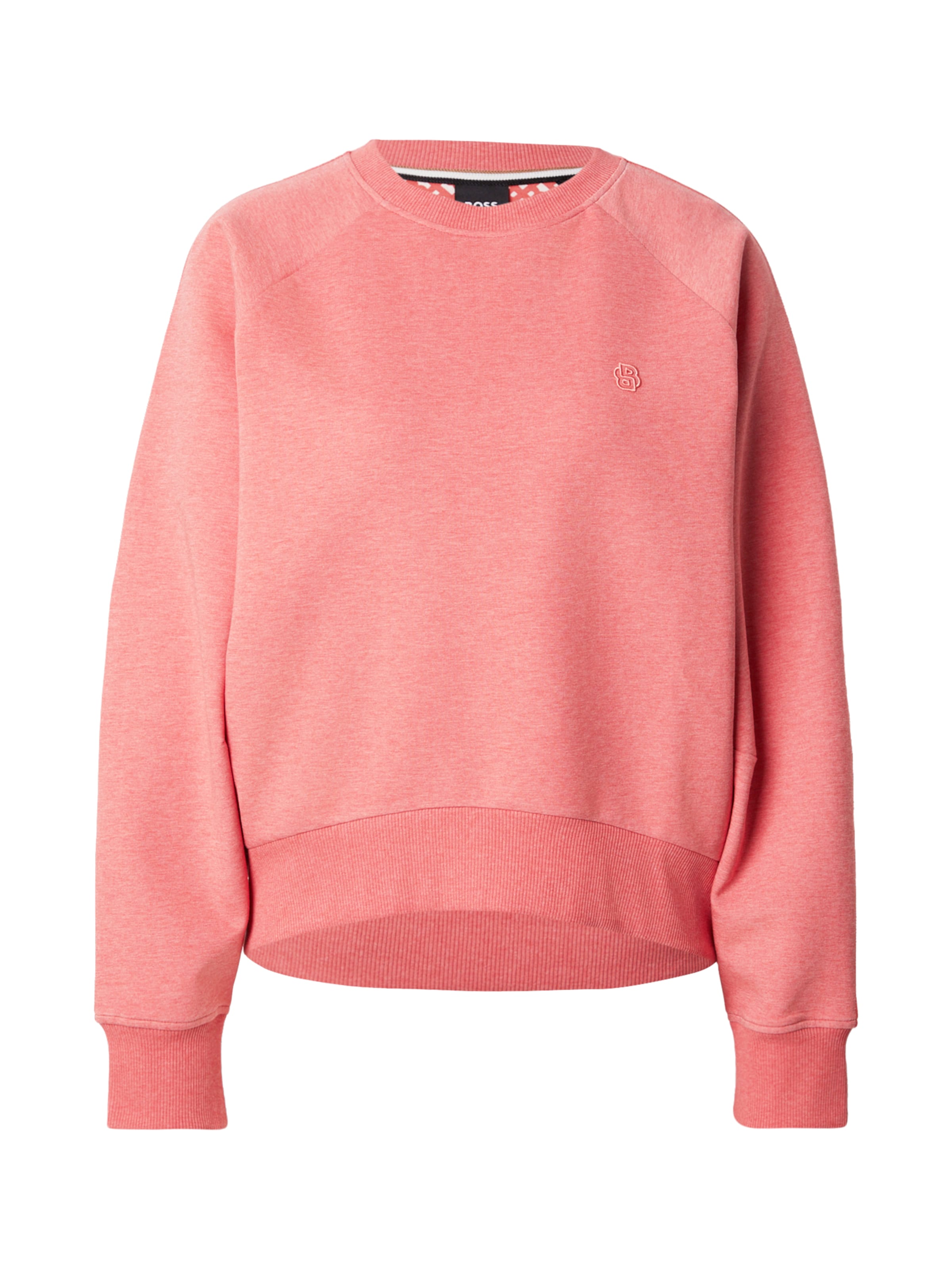 Felpa &#x27;Evreni&#x27; di BOSS in rosa: frontale