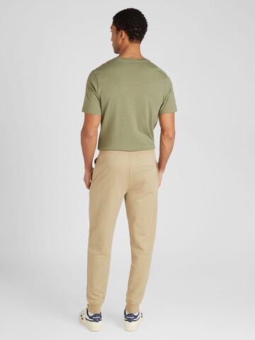 GANT Tapered Broek in Beige