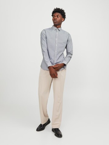 JACK & JONES Slim Fit Hemd 'JPRBLABlackpool' in Blau