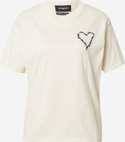 The Kooples T-Shirt in ecru / schwarz, Produktansicht