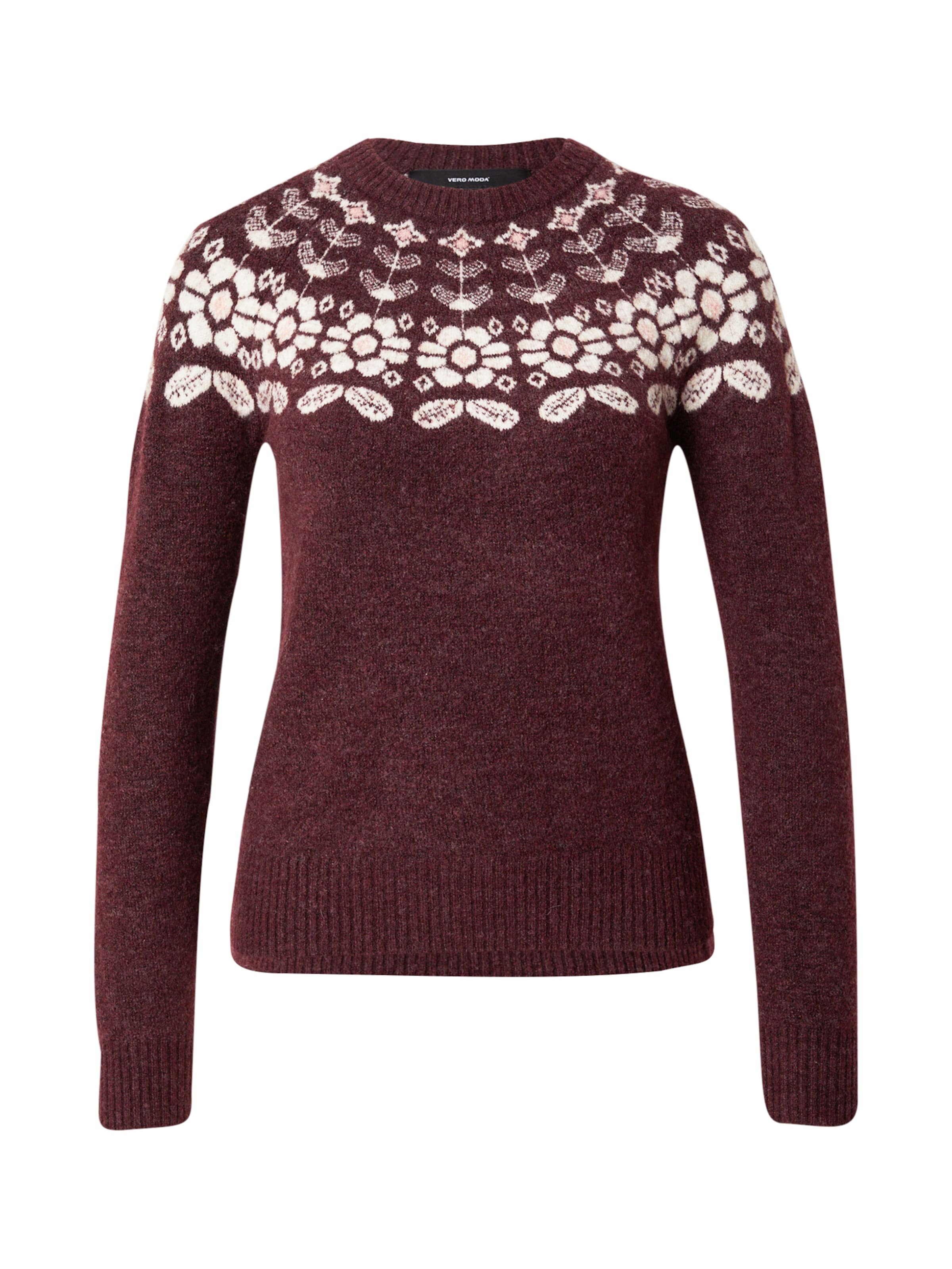 VERO MODA Sweater 'VMSimone' in Red: front
