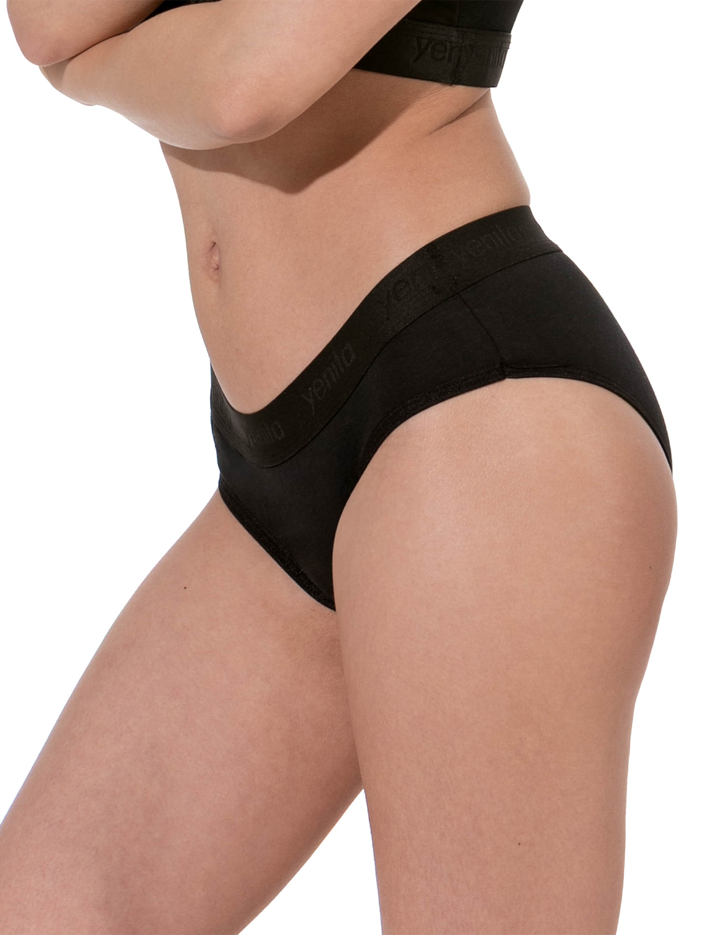 Yenita Slip ' Damen Slips mit elastischem Logobund ' in Gemengde kleuren