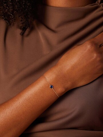 Bracelet 'Geburtsstein' Lucardi en or