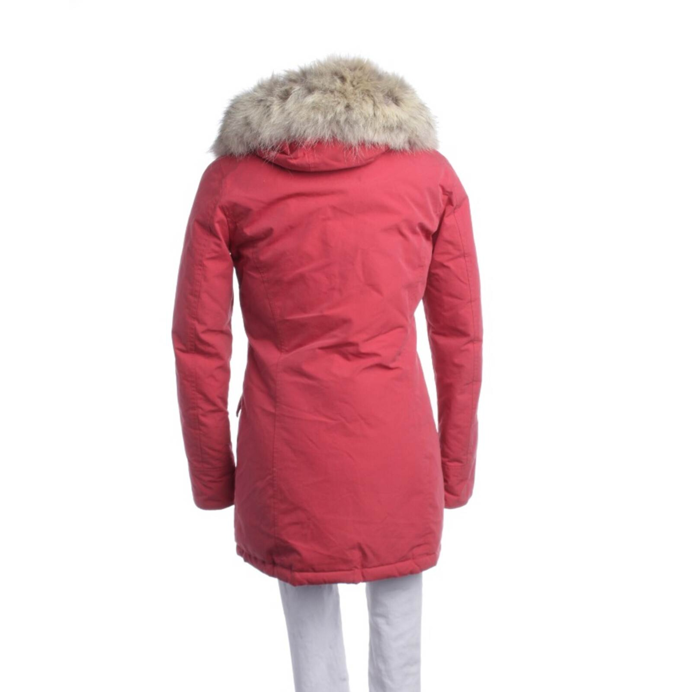 Woolrich Jacket & Coat in S in Red