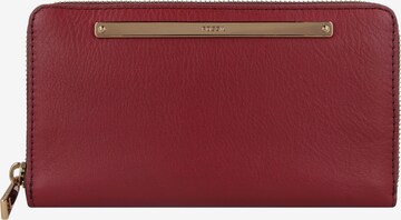 FOSSIL Wallet 'Liza' in Red: front