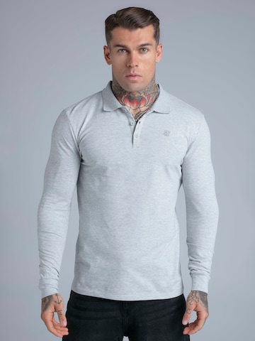 SikSilk Shirt in Grey: front
