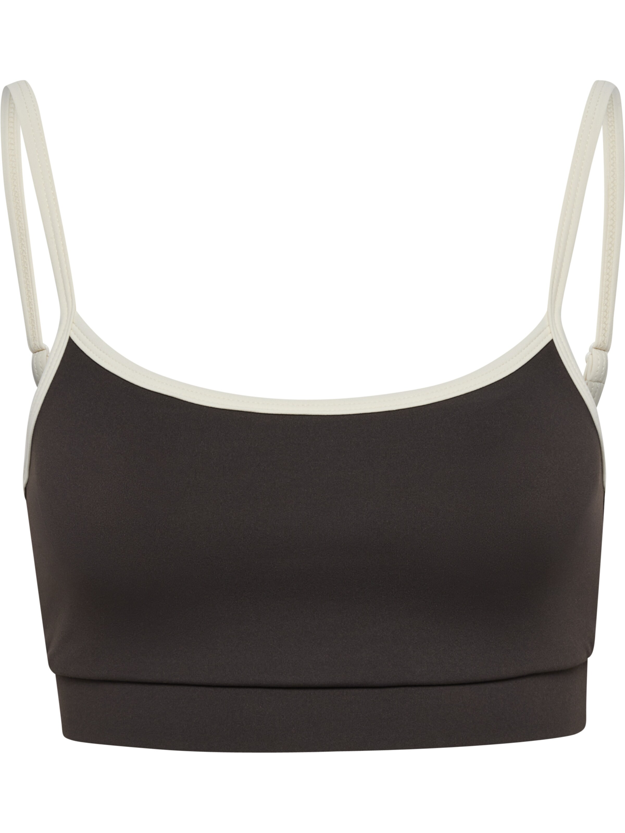 Hummel Sports Top in Brown: front