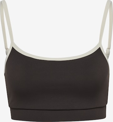Hummel Sports Top in Brown: front