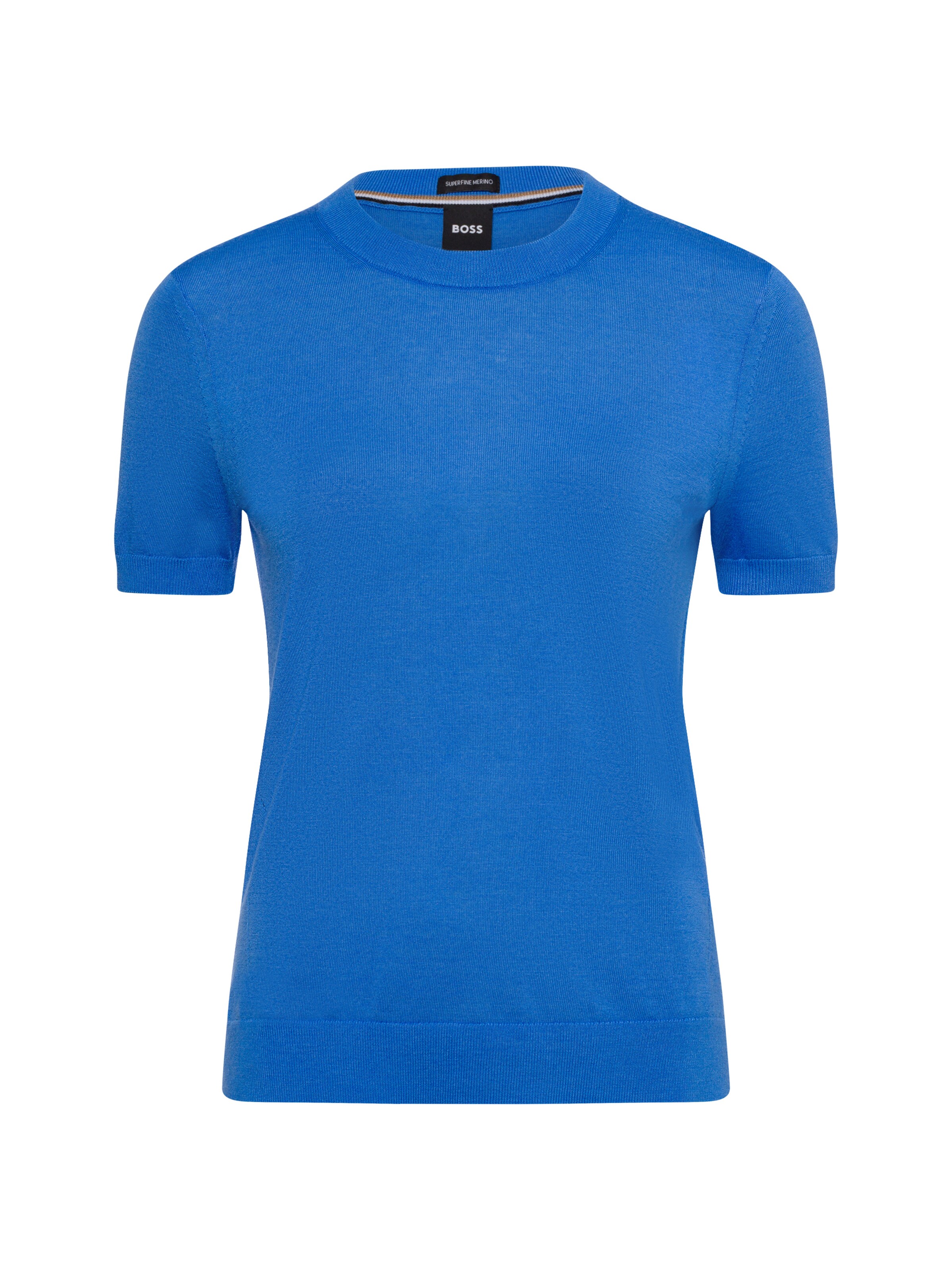 BOSS Pullover 'Falyssiasi' in azur, Produktansicht