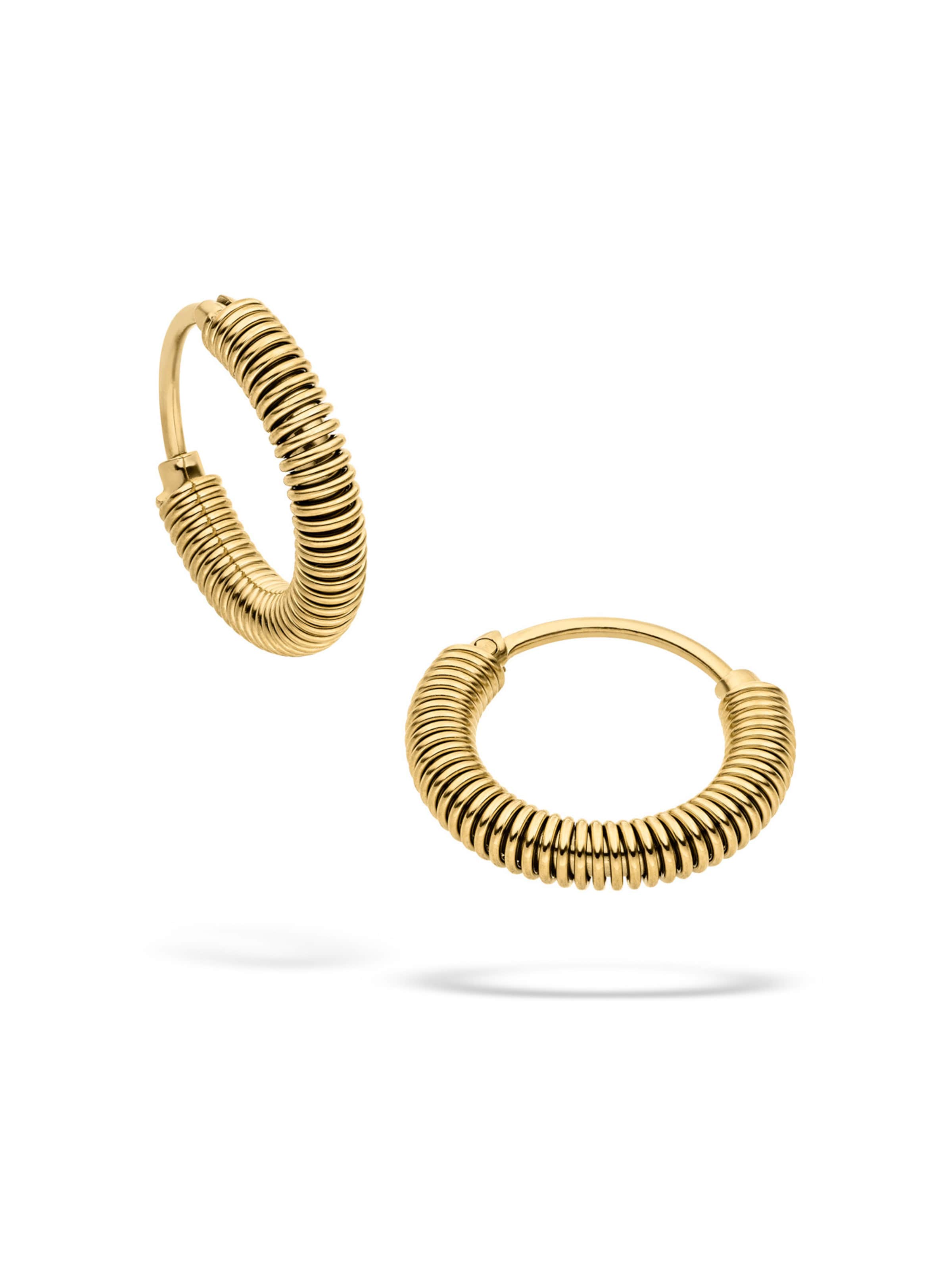 Liebeskind Berlin Oorbellen 'Twist' in Goud