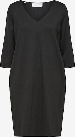 SELECTED FEMME - Vestido 'Caro Tunni' em preto: frente