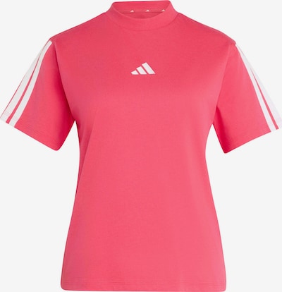 XS dydžio Sportiniai marškinėliai iš ADIDAS SPORTSWEAR, spalva – neoninė rožinė / balta, Prekių apžvalga
