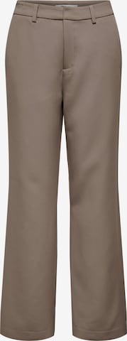 ONLY Pleated Pants 'Berry' in Brown: front