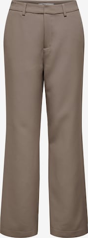 Pantaloni con piega frontale 'Berry' di ONLY in marrone: frontale