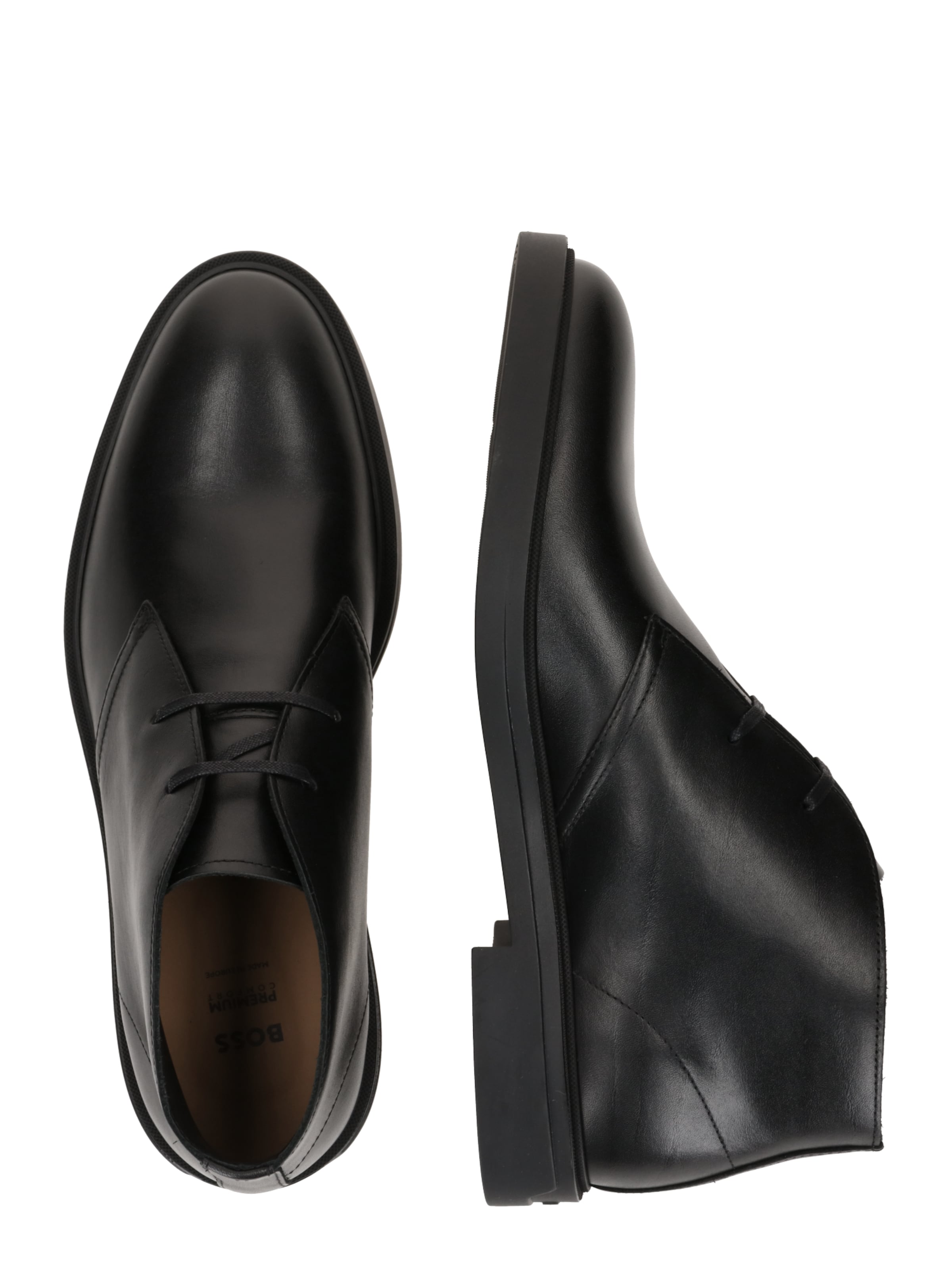 BOSS Kotníkové boty 'Calev' – černá