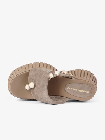EXE Sandaal in Beige: voorkant