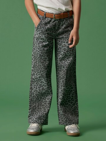 Wide Leg Pantalon 'NKFRose' NAME IT en gris
