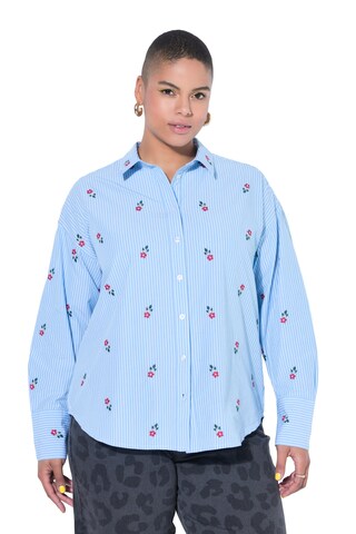 Studio Untold Blouse in Blauw: voorkant