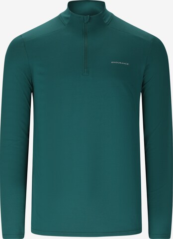 ENDURANCE Midlayer 'Armin' in Grün: Vorderseite