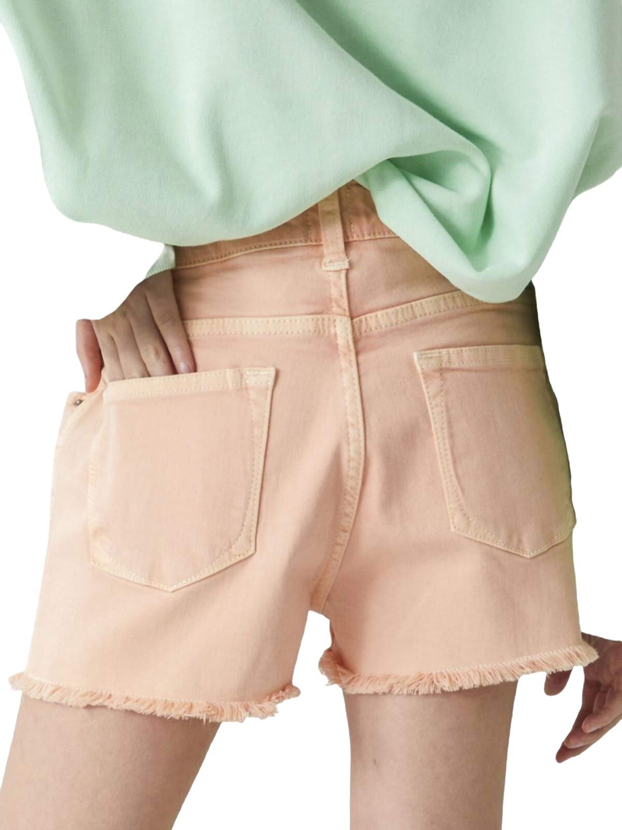 regular Jeans 'LTB Jeans Baby Girl Layla G Denim Shorts' di LTB Jeans in arancione