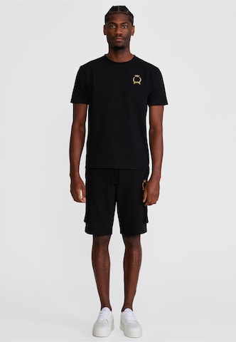 Tenue d'intérieur SikSilk en noir : devant