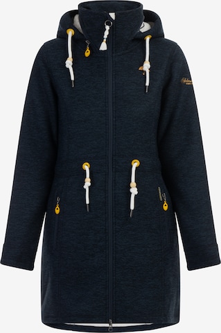 Schmuddelwedda Fleece jacket 'Kawai' in Blue: front