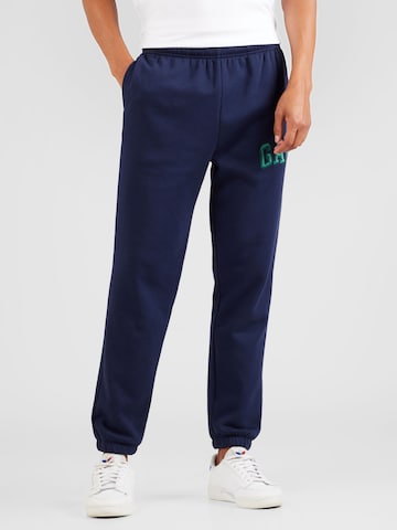 GAP - Tapered Pantalón en azul: frente