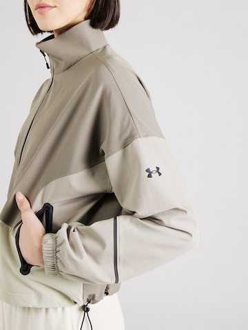 UNDER ARMOUR Športna jakna 'Unstoppable' | siva barva