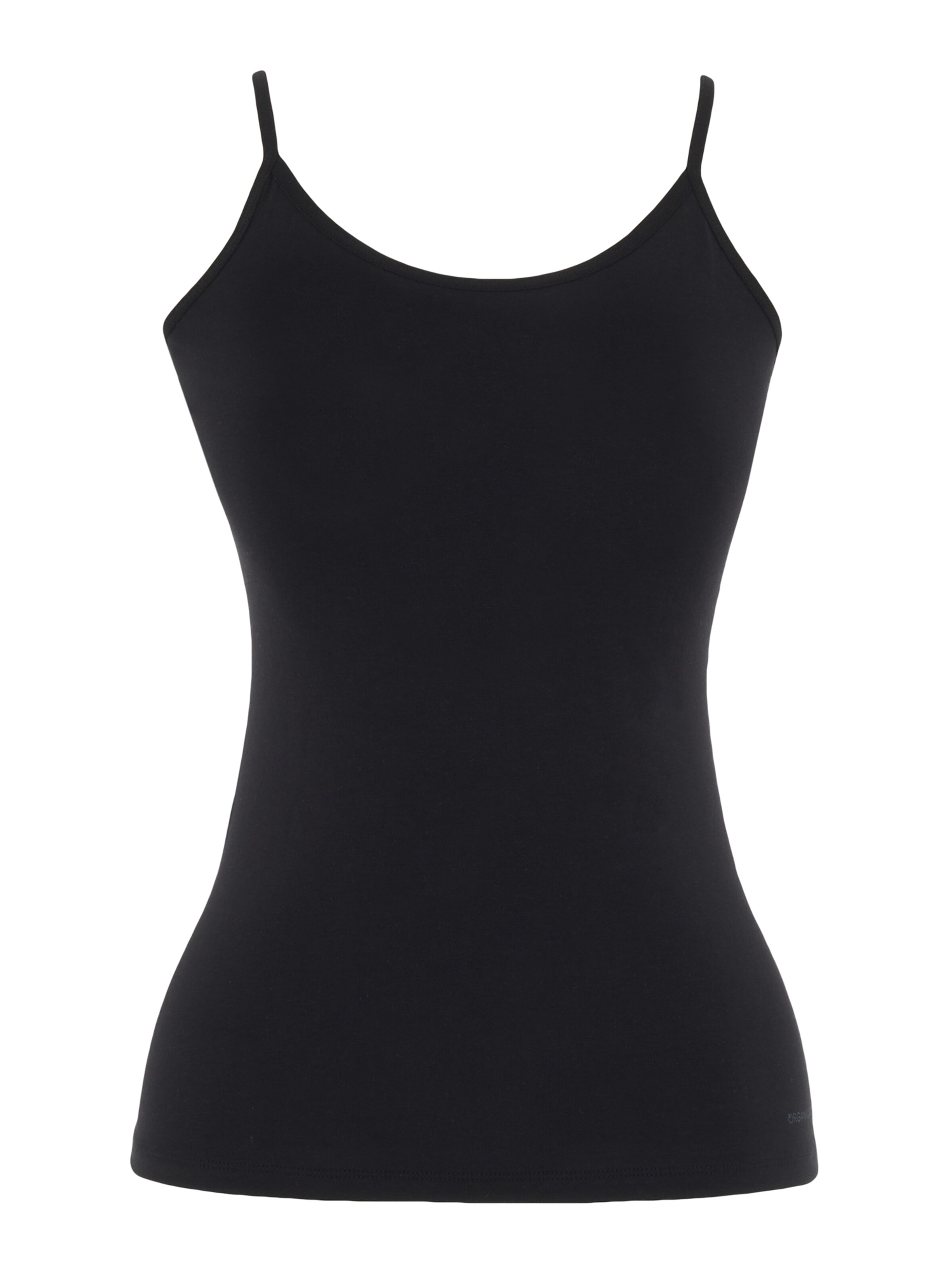 Organication Undershirt in Black: front