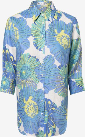 Marie Lund Blouse ' Rihab ' in Blue: front