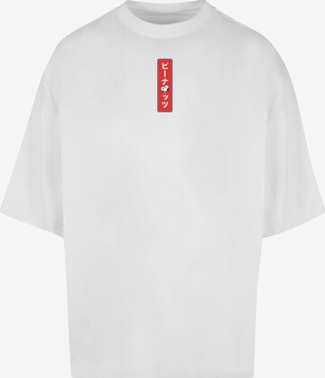 Merchcode T-Shirt 'Peanuts - House of Snoopy' in Weiß: predná strana