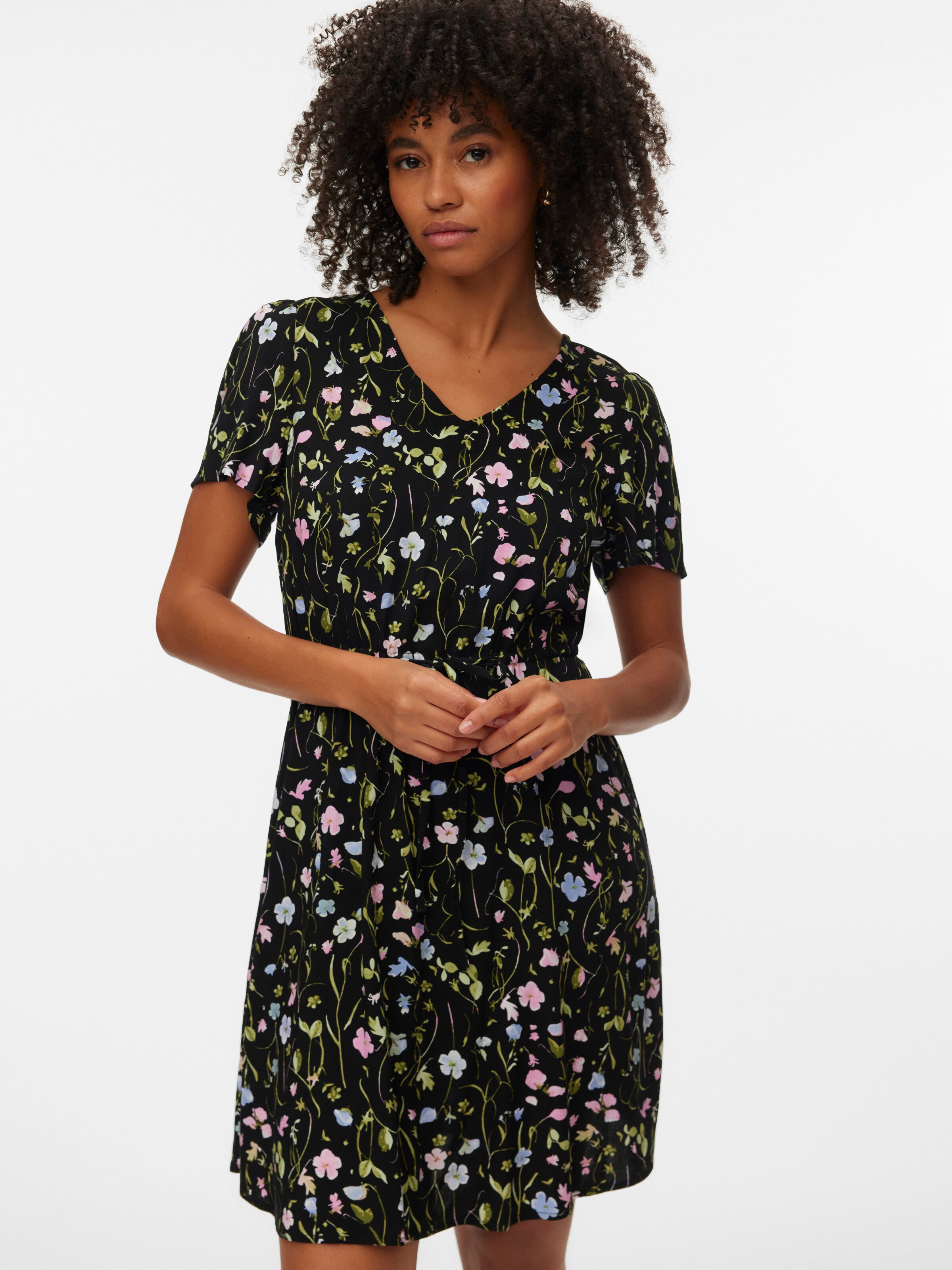 VERO MODA Kleid in Schwarz