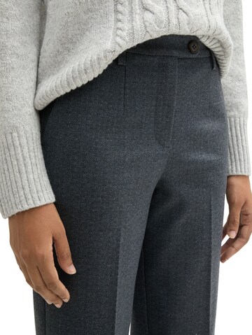 TOM TAILOR Regular Pantalon 'Mia' in Grijs