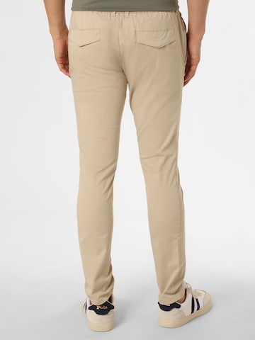 Nils Sundström Slimfit Hose in Beige