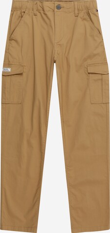 TOMMY HILFIGER Regular Broek in Groen: voorkant