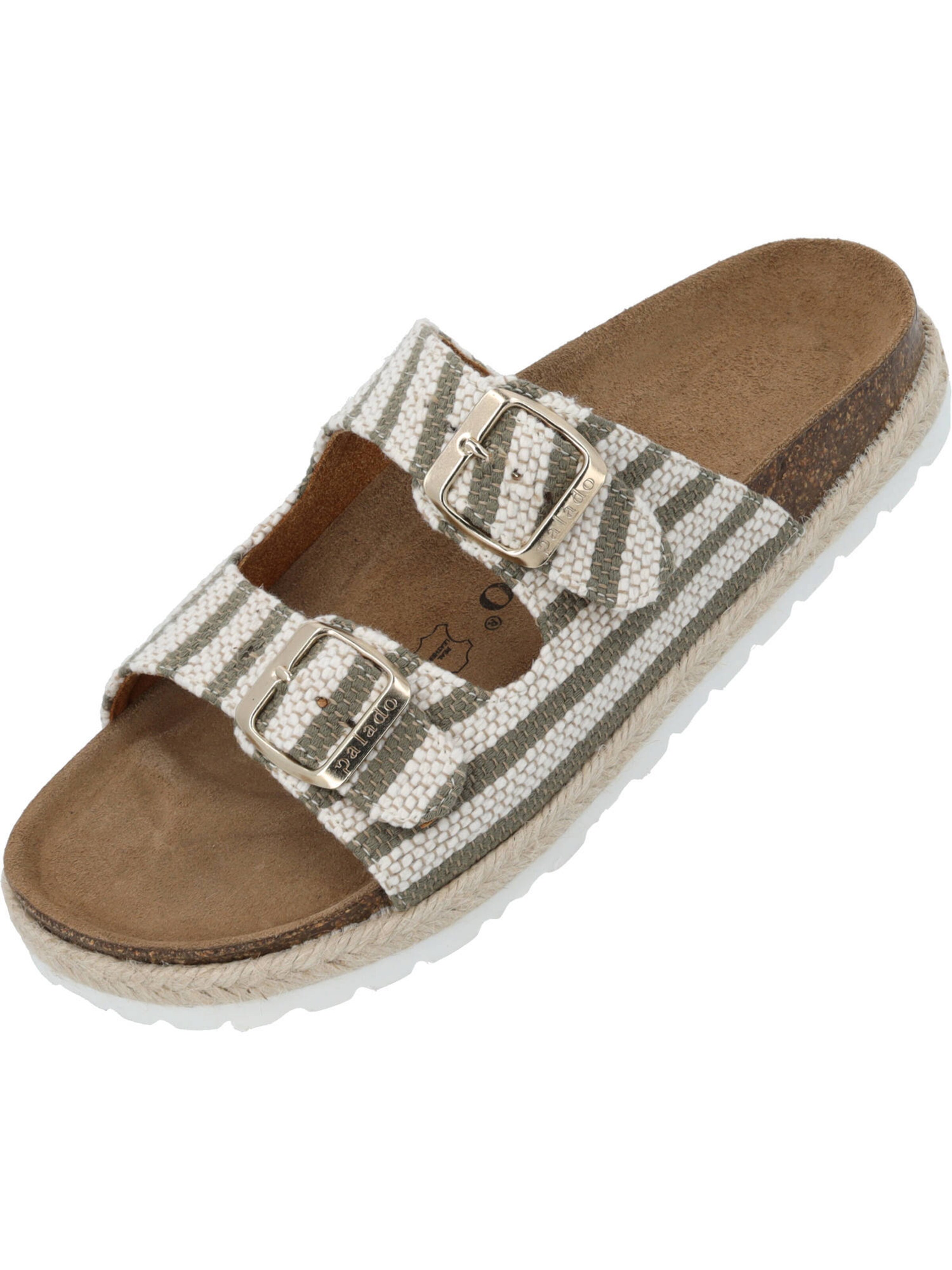 Palado Mule 'Korfu Marina' in Grey: front