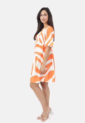 Elara Summer dress in Orange
