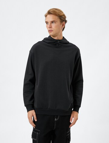 Koton Sweatshirt in Black: front