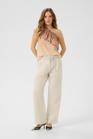 Chemisier 'Vinnie Osla' KAREN BY SIMONSEN en beige