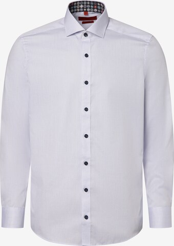 Finshley & Harding Slim fit Business Shirt in Blue: front