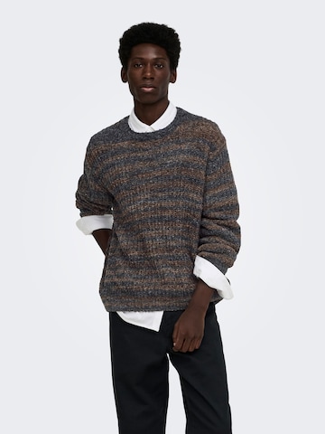 Pullover 'ONSHANK' di Only & Sons in nero: frontale