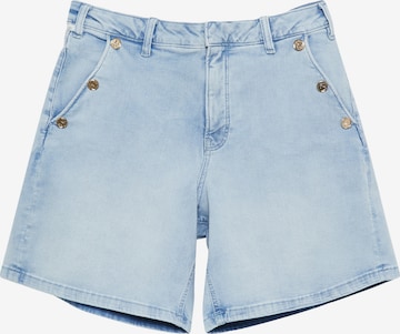 QS Regular Shorts in Blau: Vorderseite