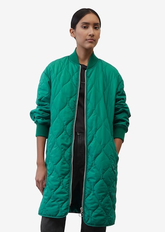 Marc O'Polo DENIM Between-seasons coat in Green: front